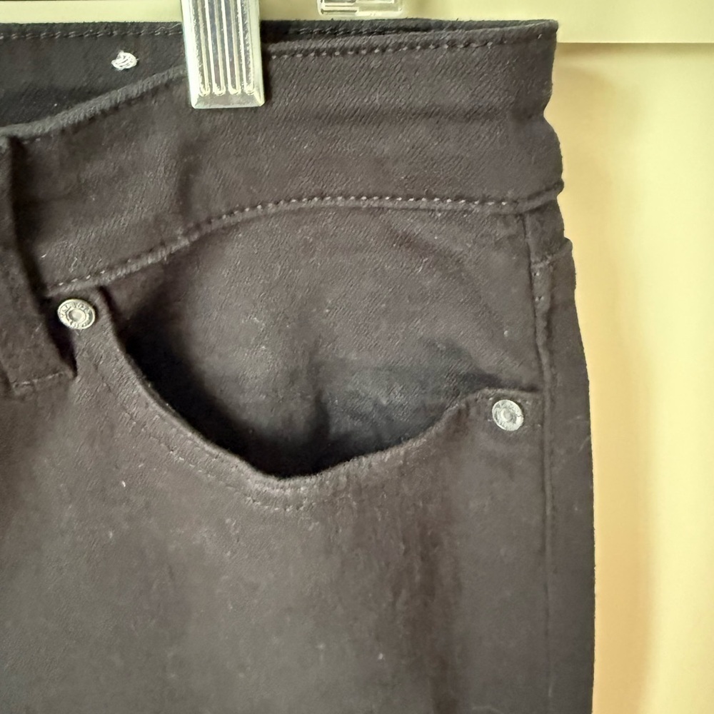 NWOT/EUC Talbots Black Slim Ankle Jeans Sz 12 - Picture 5 of 11